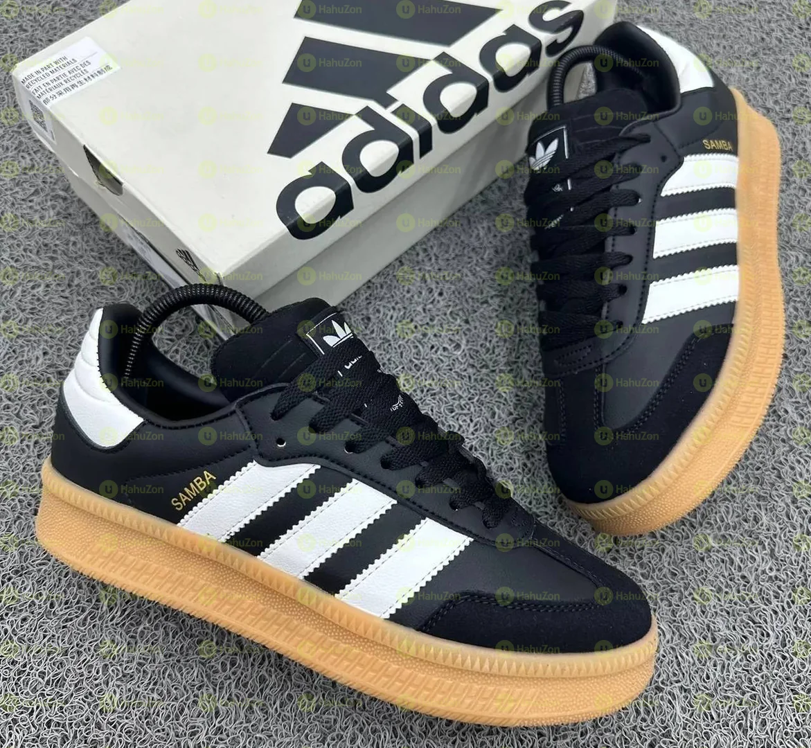 Adidas Samba XLG Black White Gum Men’s Shoes