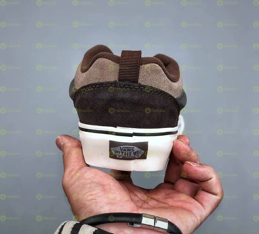 Vans KNU SKOOL Pop Brown Black White Men’s Shoes