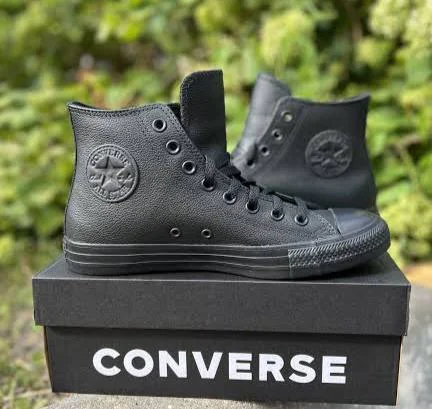 Converse All Star Chuck Taylor Mono Leather Triple Black Men’s Shoes