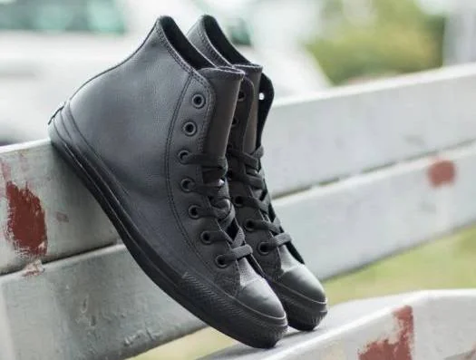 Converse All Star Chuck Taylor Mono Leather Triple Black Men’s Shoes