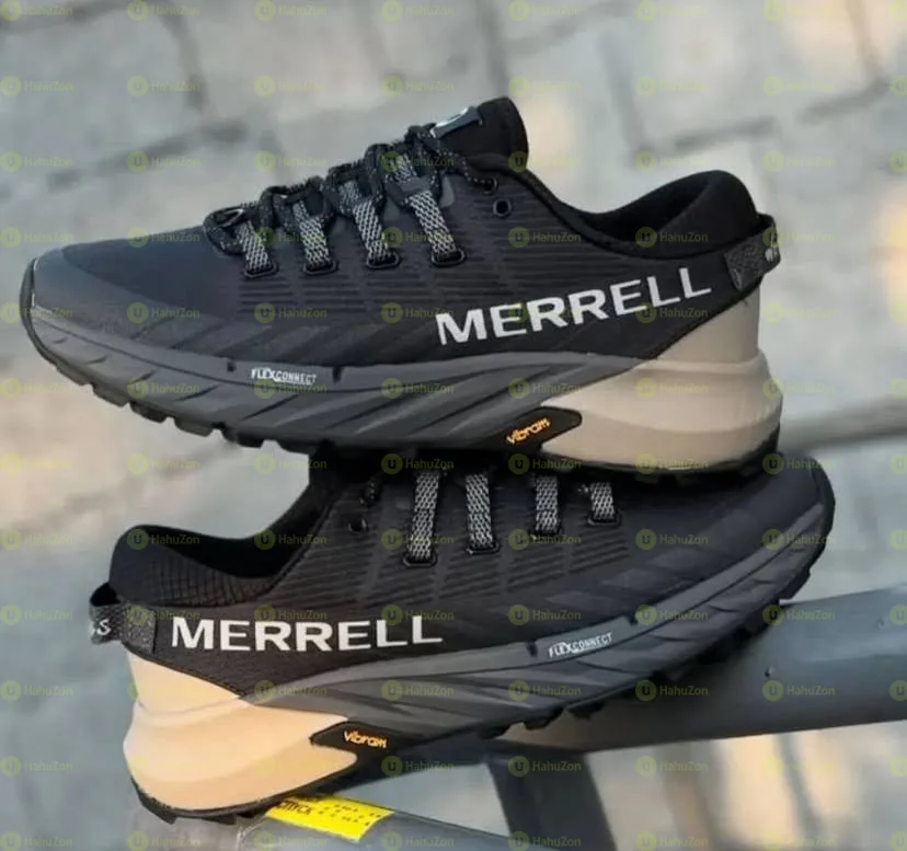 Merrell Agility Peak 4 Trial ‘Black Light Gum Men’s Shoes