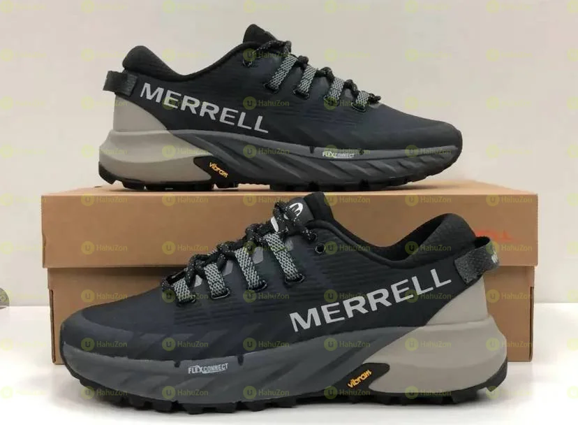Merrell Agility Peak 4 Trial ‘Black Light Gum Men’s Shoes