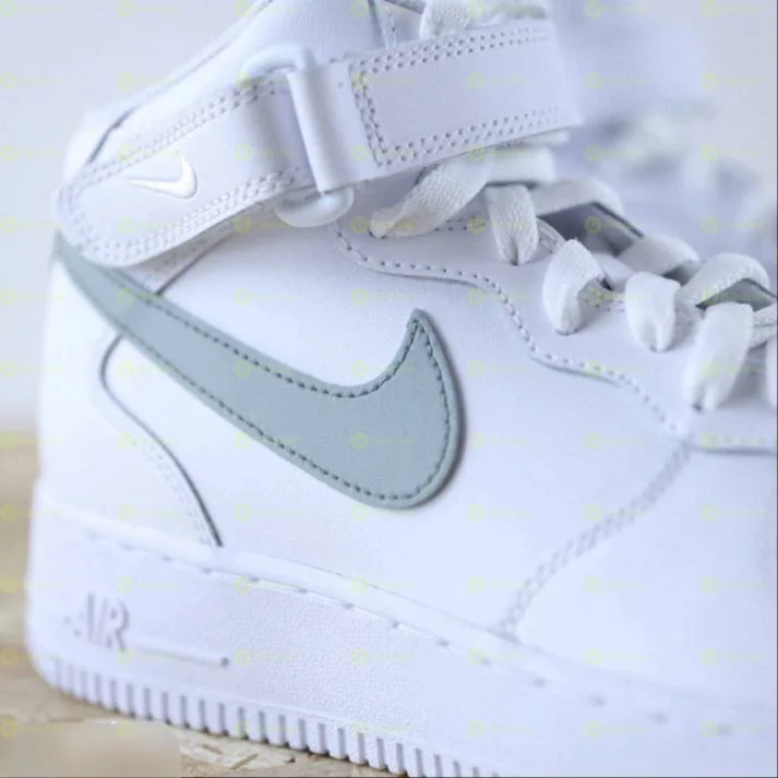 Nike Air Force 1 ‘07 Mid Triple White Mineral-Sail’ Men’s Shoes
