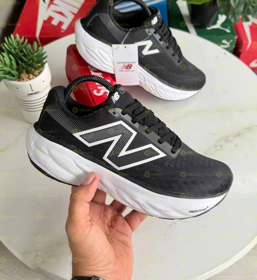 New Balance Fresh Foam x 1080v14 Black White Men’s Running Shoes