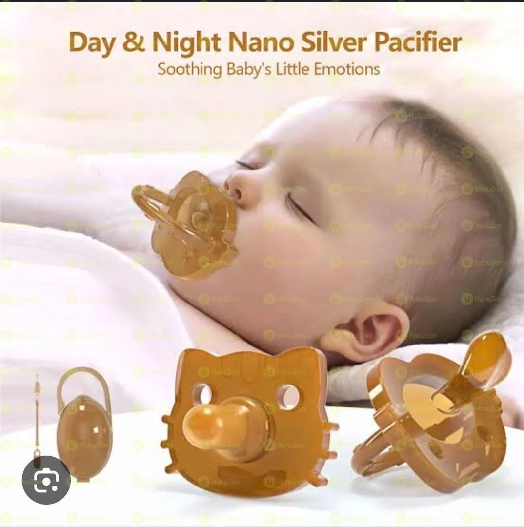 2 pcs Silicone Baby Pacifier
