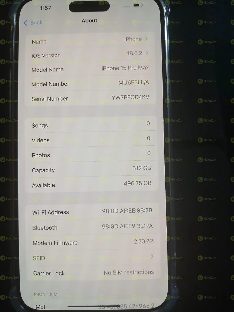 Apple Iphone 15 Pro Max