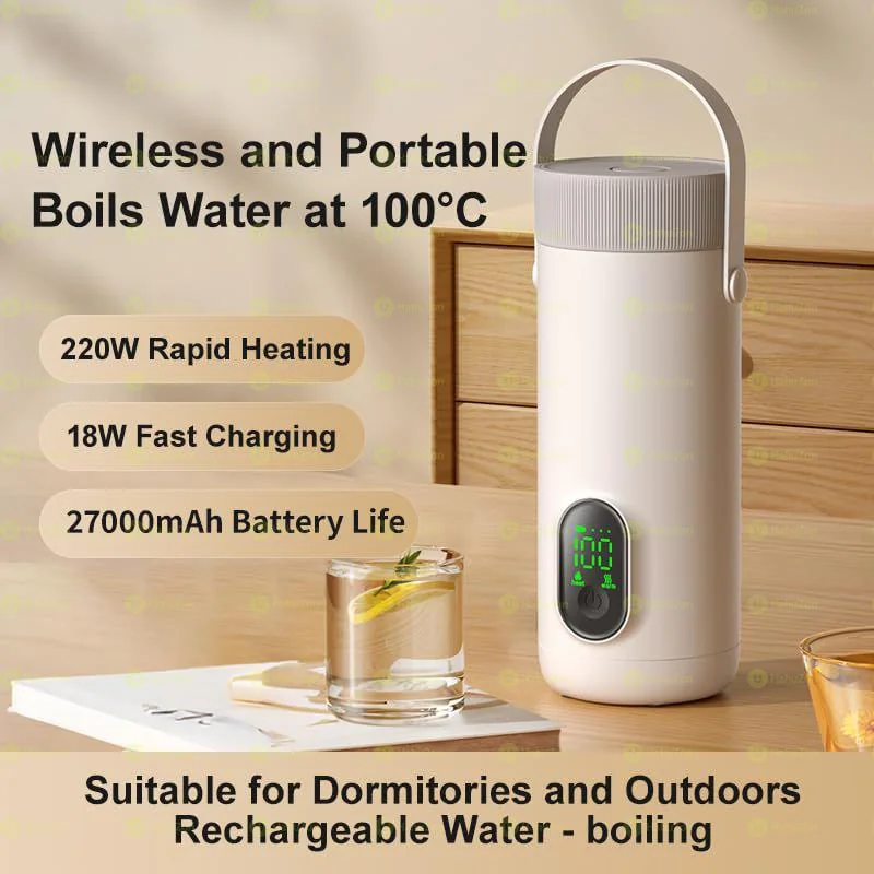 Portable Rechargeable Electric Kettle