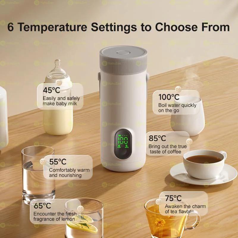 Portable Rechargeable Electric Kettle