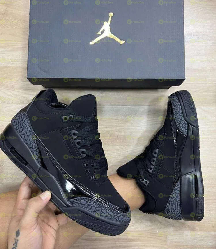 Air Jordan 3 Blackcat Men's Shoes