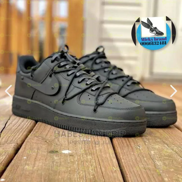 AF1 Triple Black Utility Lace Men's Shoes
