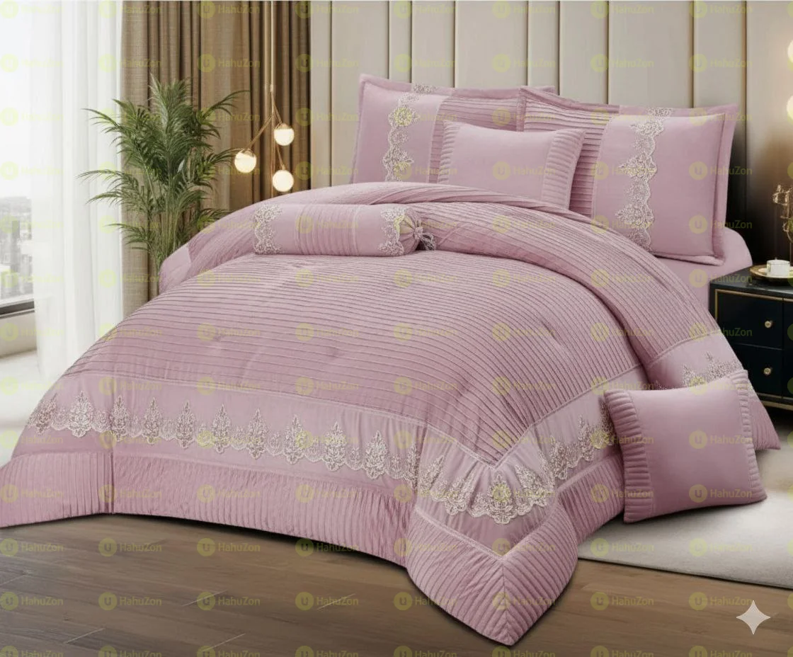 7 Pcs Comforter Set