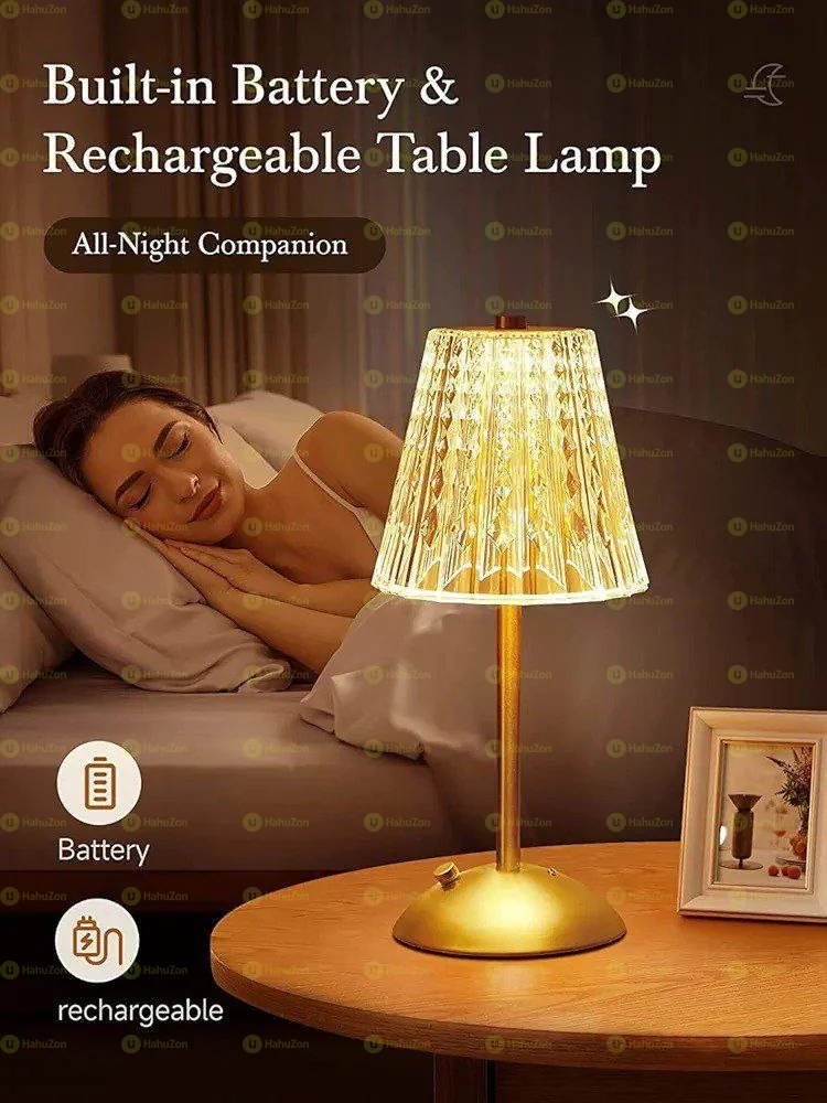 Crystal Table Lamp
