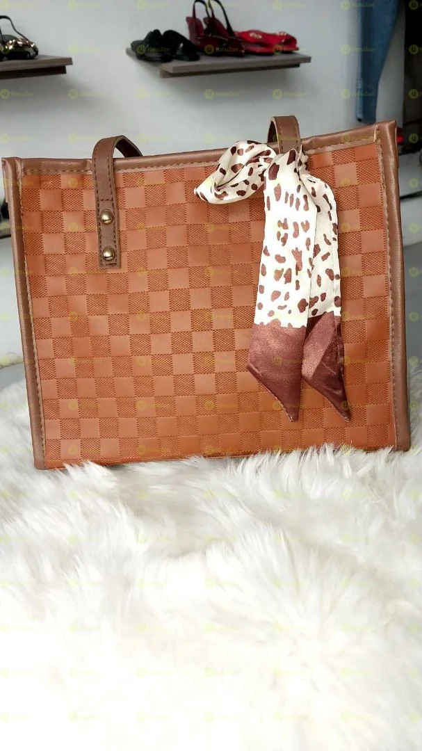 Square Check Ladies Handbags