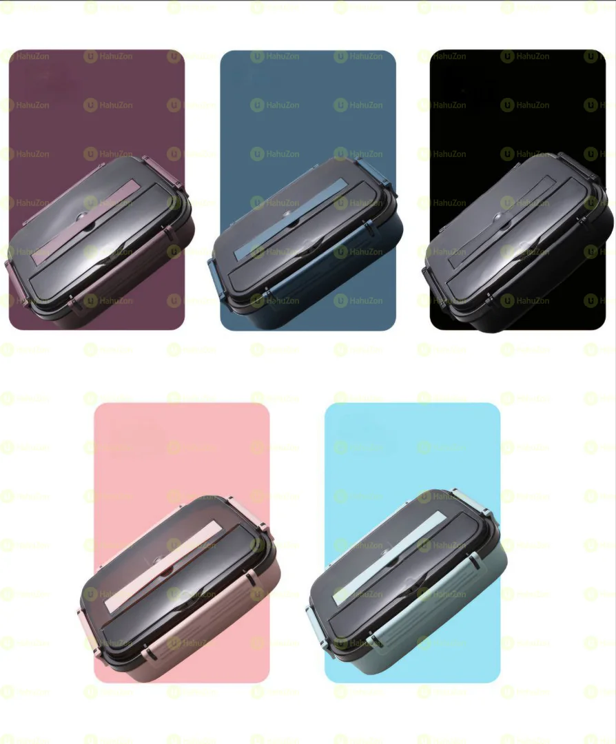 Partitioned Plastic Lunchbox