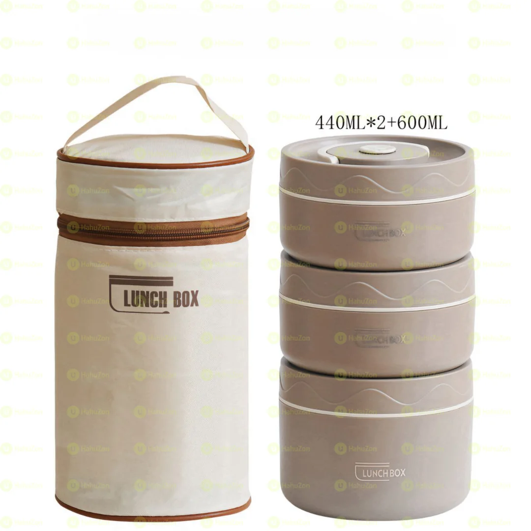 3 in 1 Insulated Thermal Lunchbox