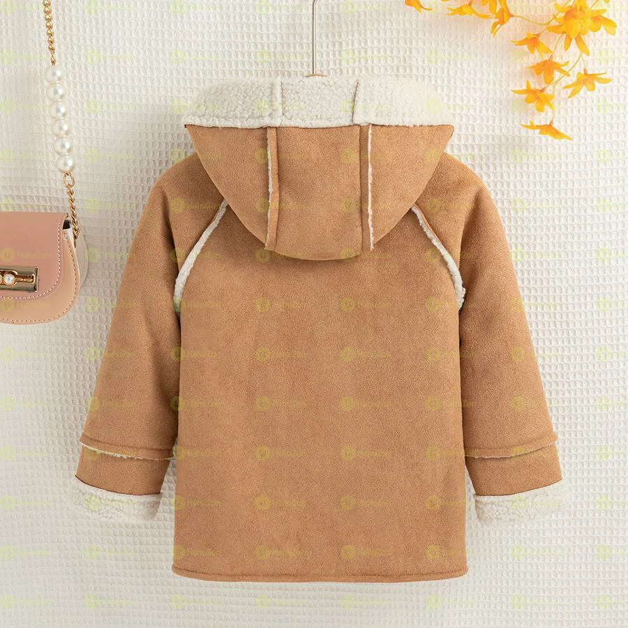 Unisex Fleece Hooded Coat