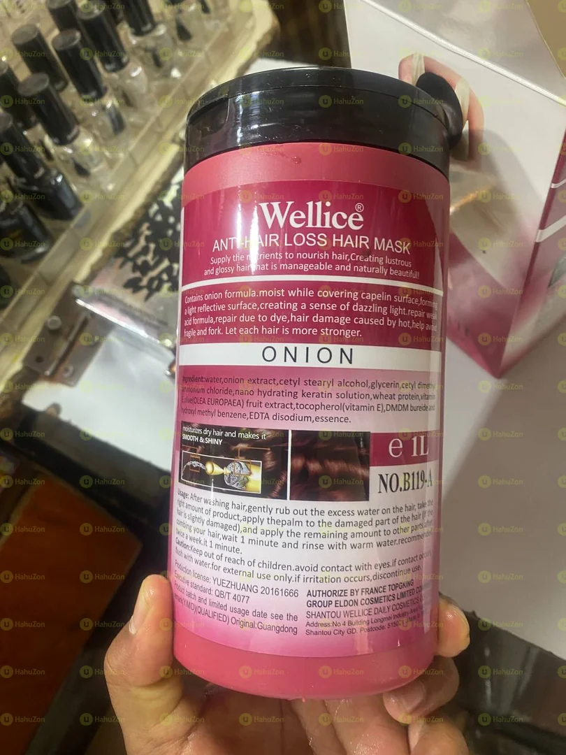 Wellice Onion and Carrot Hair Mask