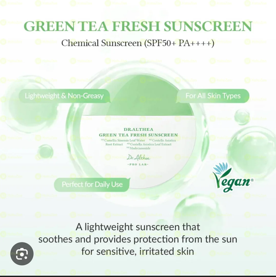 Dr.Althea Green Tea Fresh Sunscreen