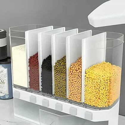 Multiple Dispenser For Cereals Grains And Pulse