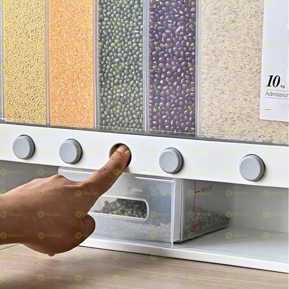 Multiple Dispenser For Cereals Grains And Pulse