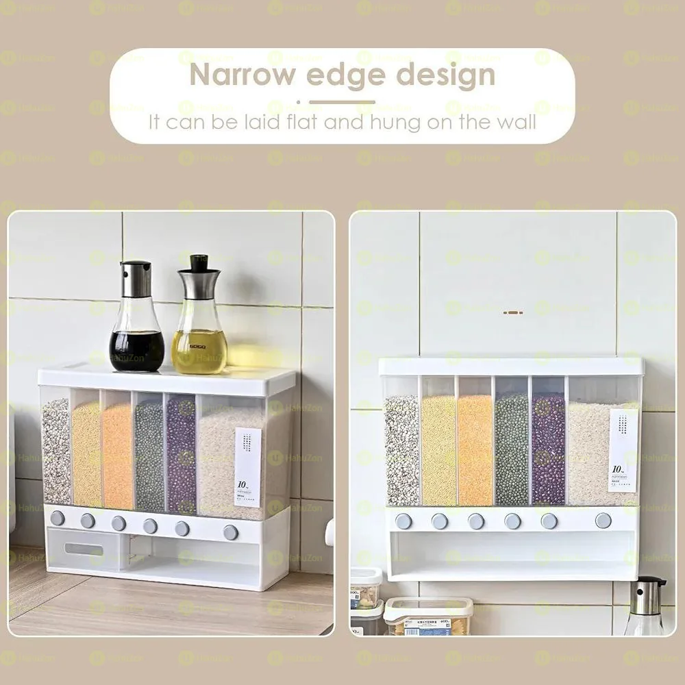 Multiple Dispenser For Cereals Grains And Pulse