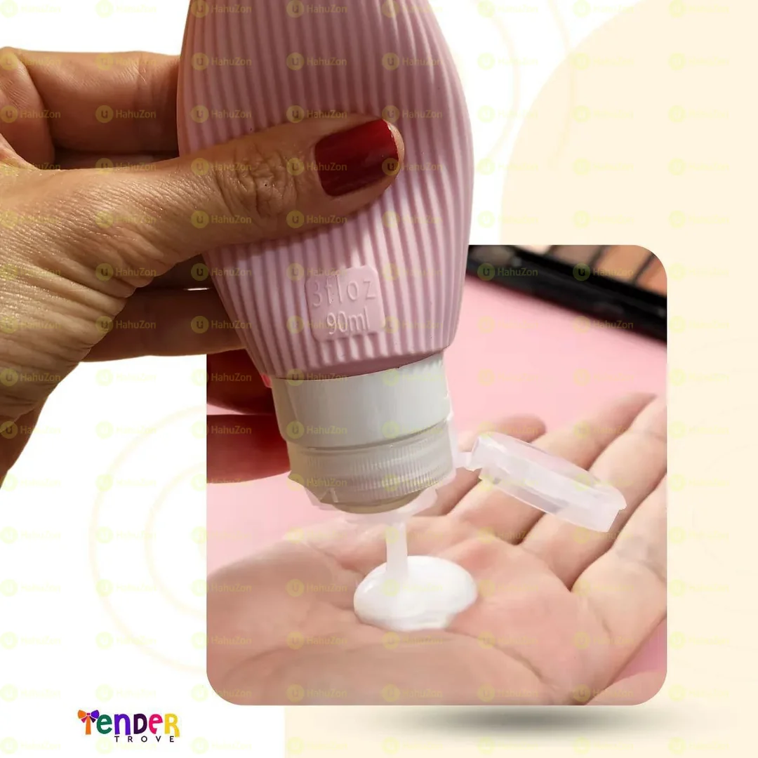 4Pcs Travel Squeeze Bottle