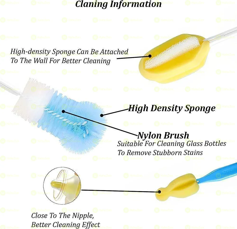 ጡጦ ማጠቢያ ብሩሽ