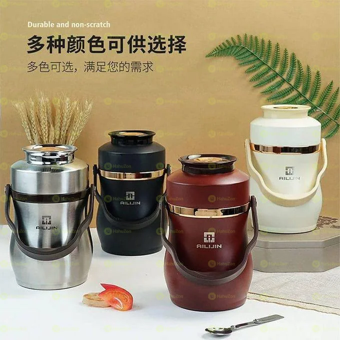 2L High Quality Stainless Steel Lunch Box