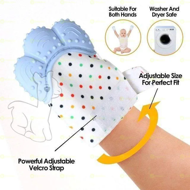 Baby Teether Silicone Gloves For Newborn