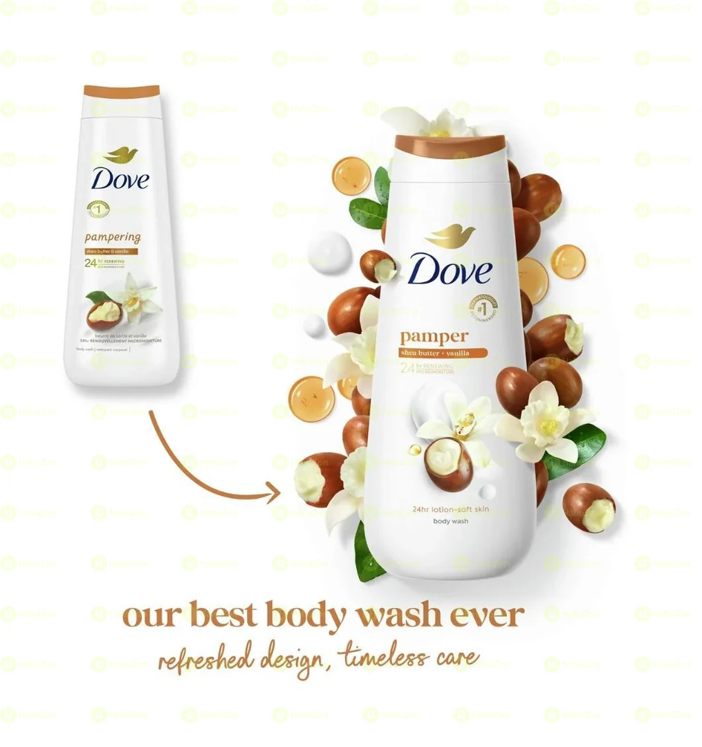Dove Pamper Body Wash - Shea Butter & Vanilla