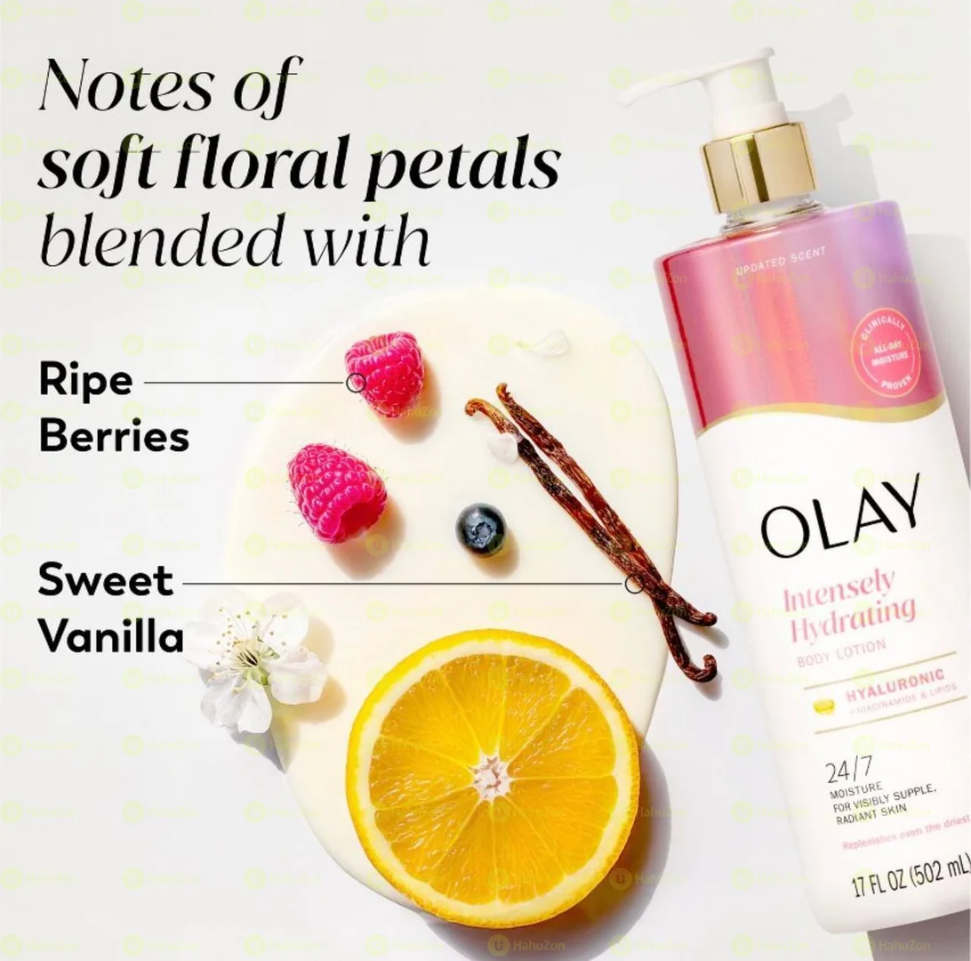 Olay Nourishing + Hyaluronic Acid Lotion