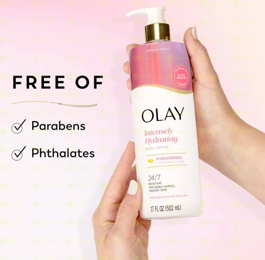 Olay Nourishing + Hyaluronic Acid Lotion
