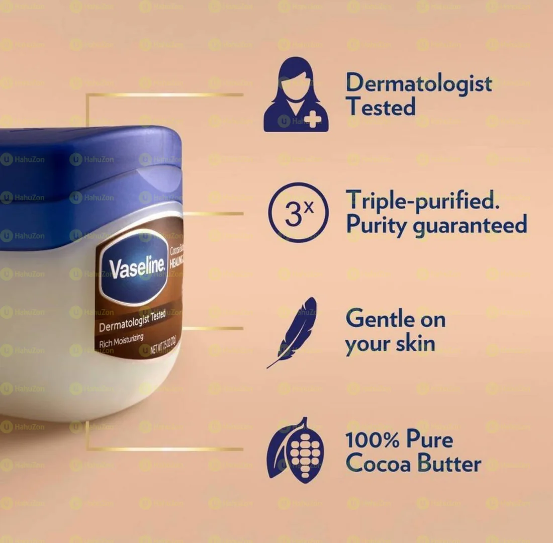 Vaseline Cocoa Butter Healing Petroleum Jelly 368g