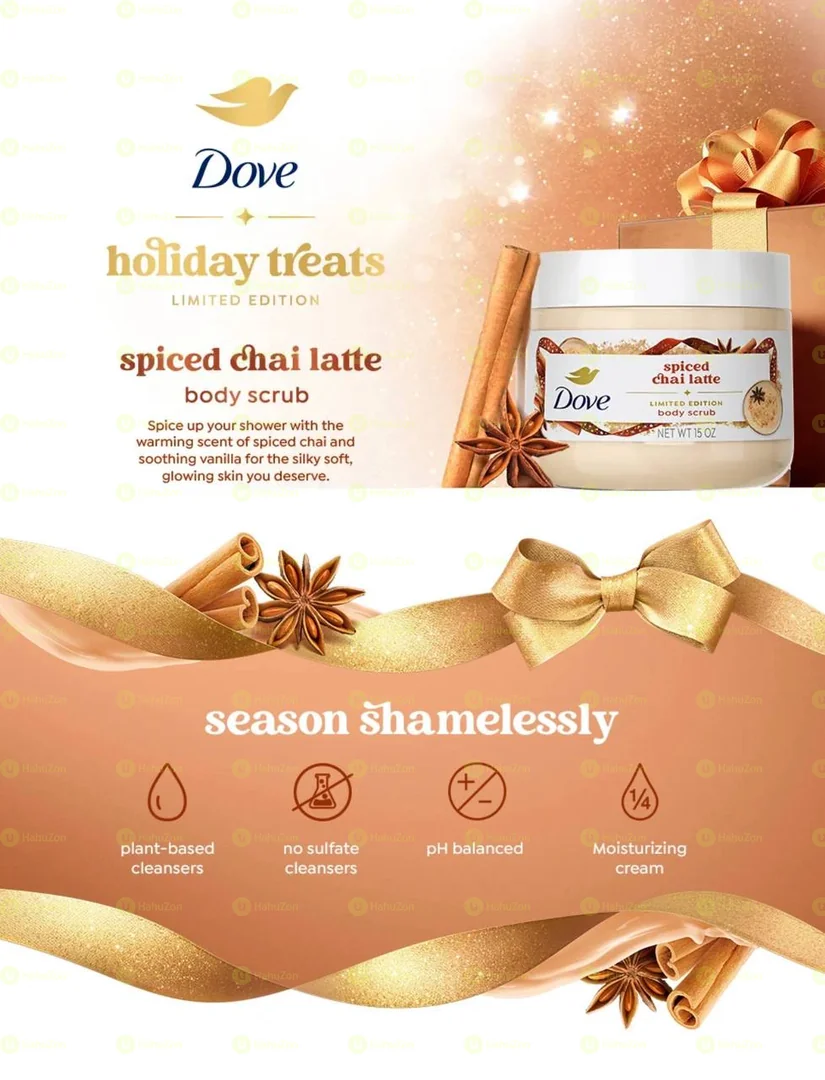 Dove Spiced Chia Latte Body Scrub