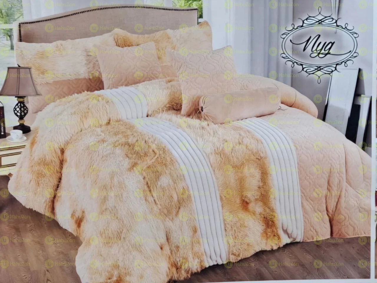 7 Pcs Comforter Set