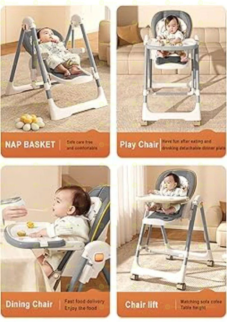 5-In-1 High Chair & Multifunction