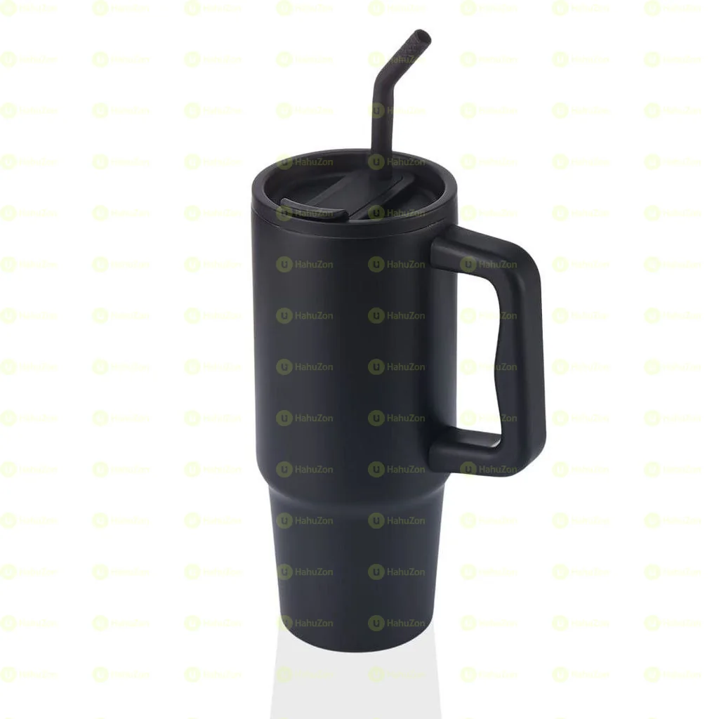 Bern Stainless Steel Tumbler with Reusable Straw