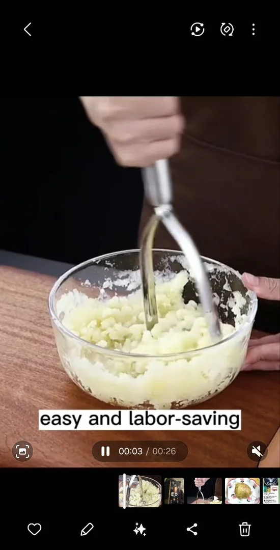 የድንችና የአትክልት መጨፍለቂያ