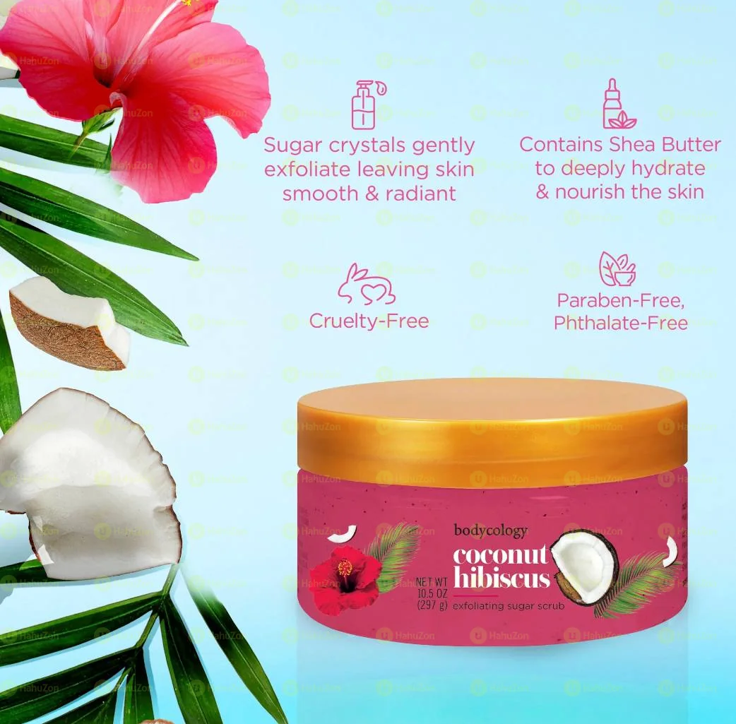 Bodycology Exfoliating Body Scrub Coconut Hibiscus