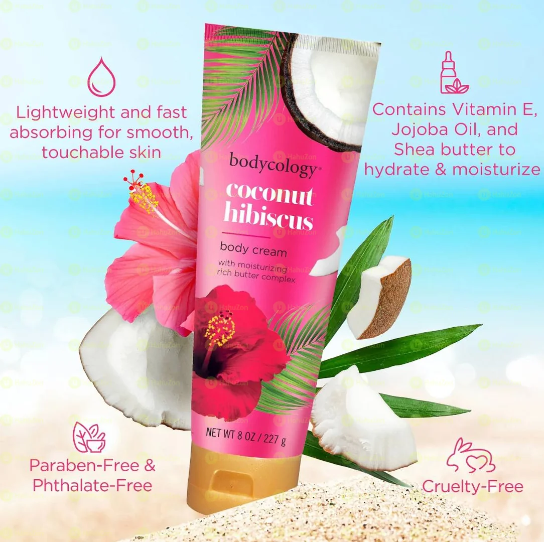 Bodycology Body Cream Coconut Hibiscus