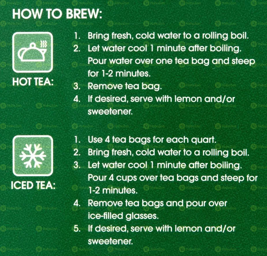 Great Value Green Tea Bags