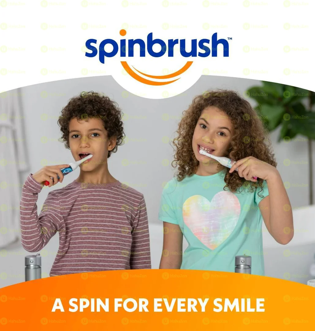 Spinbrush Superman Battery Powered Electric Toothbrush