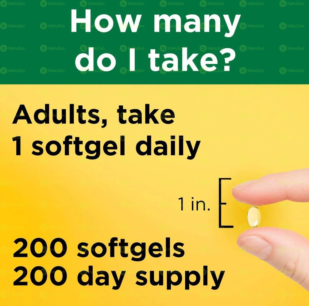 Nature Made Vitamin D3 1000 IU 25 mcg Softgels