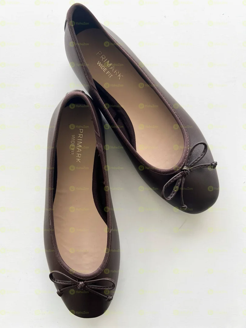 Primark Wide Fit Bow Ballerina Women's Flat