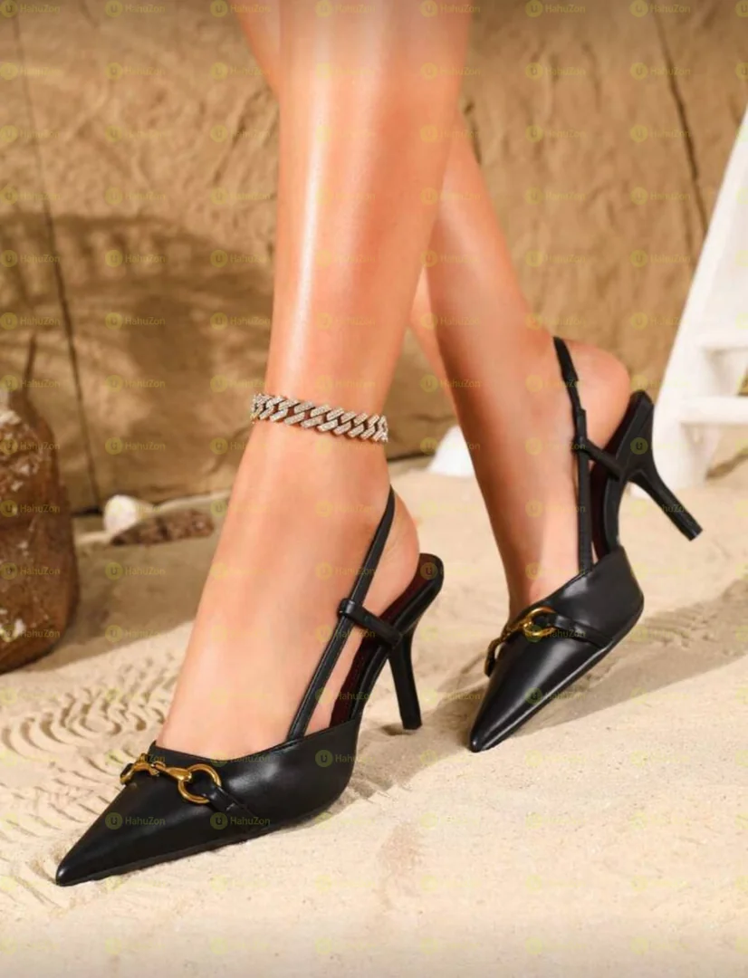 Pointed-Toe, Slingback High HWomen's Heels