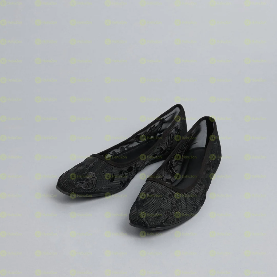 Max Floral Mesh Slip On Women's Flat