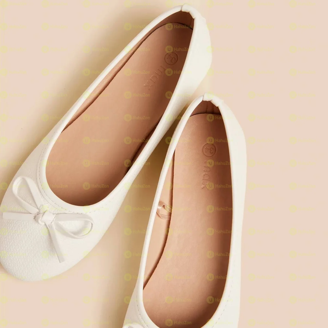 Max Bow Detail Ballerina Women's Shoes
