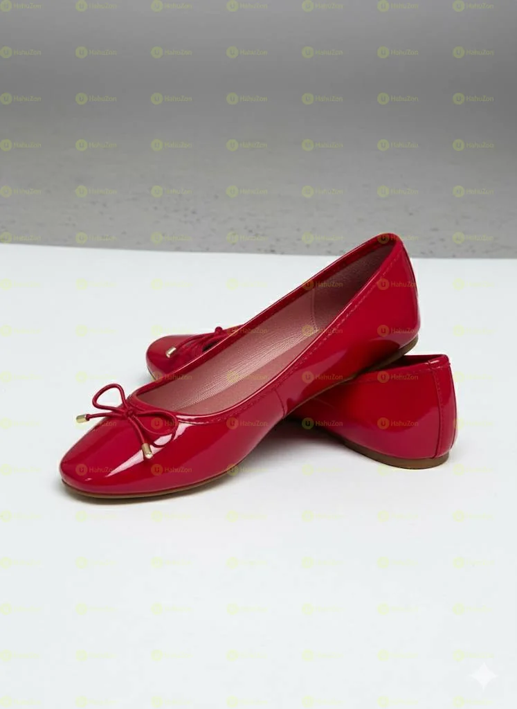 H&M Plain Bow Ballerina Women's Flat