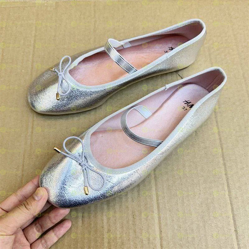 H&M Plain Bow Ballerina Women's Flat