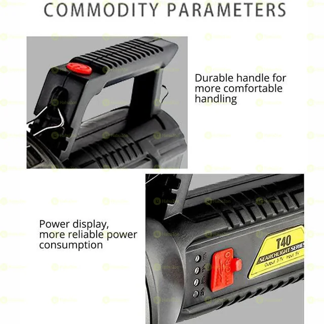 Rechargeable LED Searchlight